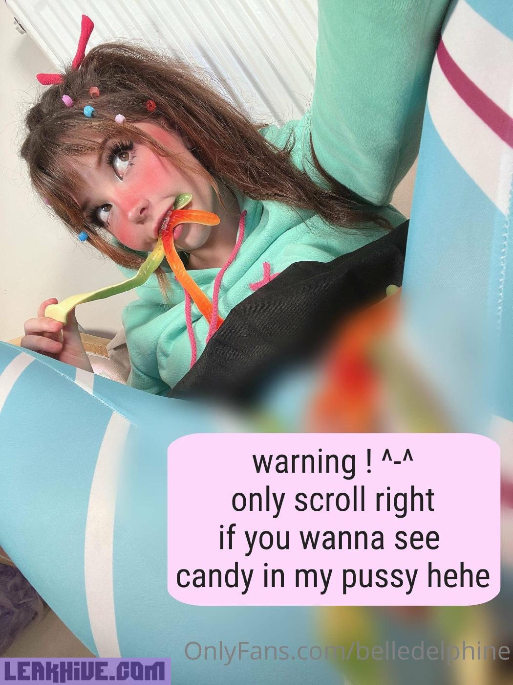 belle delphine candy in pussy vanellope onlyfans set leaked TCHECX